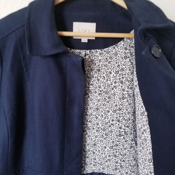 LOFT Mid Length Lined Coat - Picture 4 of 14